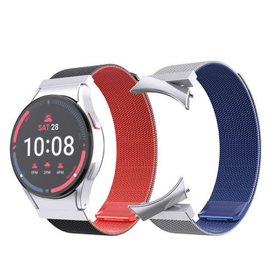 Modelo compatible para la serie de relojes Samsung de malla magnética de milanés