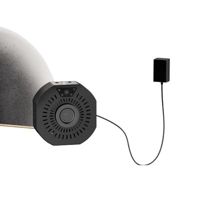 Cuenco de Shisha eléctrico negro con LED ajustable a temperatura y diseño único