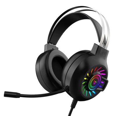 G97 RGB Luminous 7.1 Surround Sound auricular de juego con micrófono y control de volumen