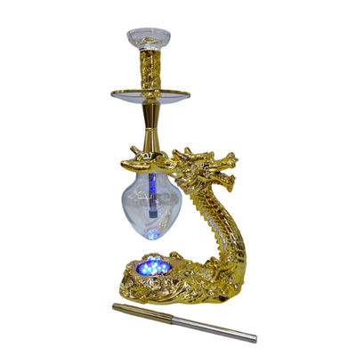 Resina de plata amigable para el medio ambiente Dragon Hookah Shisha perfecto para compartir y decorar el hogar