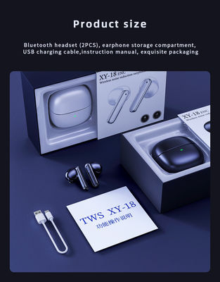 Mini auriculares para llamadas telefónicas y música más recientes dos micrófonos ENC auriculares inalámbricos verdaderos