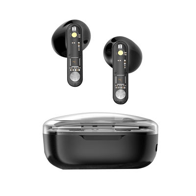 Mini auriculares deportivos transparentes para correr y jugar 2 horas de tiempo de carga
