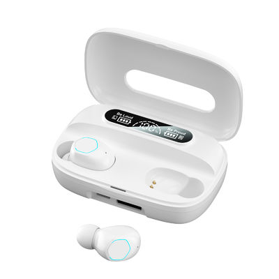 2000mAh Power Bank TWS auriculares con IPX-4 estándar impermeable y tecnología inalámbrica