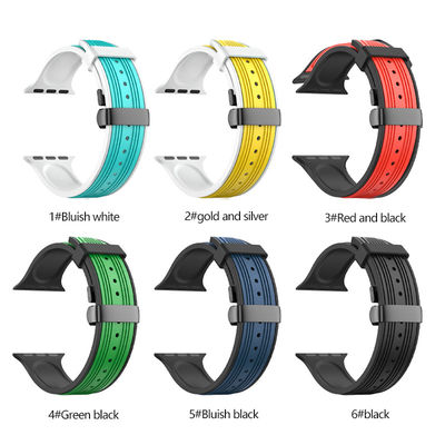 10 Opciones de color Cintas de reloj con correa de mariposa para i Serie Ultra 8 7 6 5 4 Se