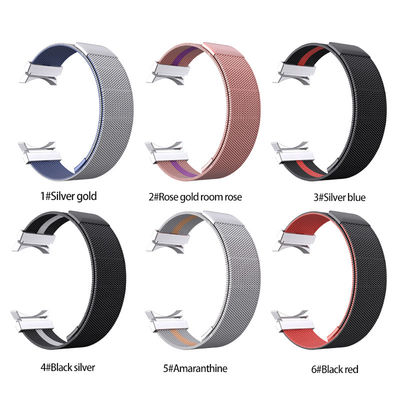 Modelo compatible para la serie de relojes Samsung de malla magnética de milanés
