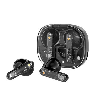 Cancelación del ruido de los juegos y deportes de auriculares inalámbricos verdaderos con carga de tipo C