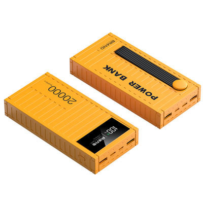 Banco de energía de plástico de 20000mAh con protección contra baja tensión y carga rápida de 22.5W