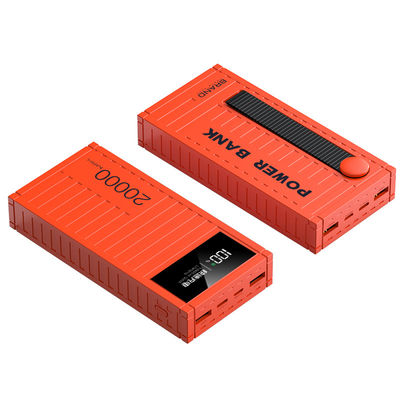 Banco de energía de plástico de 20000mAh con protección contra baja tensión y carga rápida de 22.5W