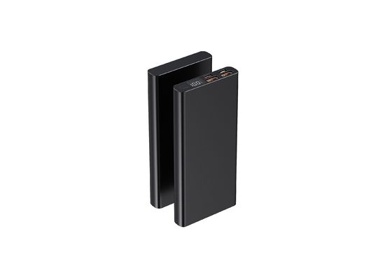 Carga rápida 3.0 22.5W 10000mAh/20000mAh Banco de energía de metal para la carga de dispositivos móviles