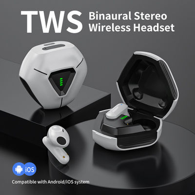 Los auriculares inalámbricos de baja latencia Super Bass estéreo para PC y viajes están listos para deportes en el oído