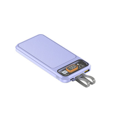 Estación de energía de teléfono móvil 10000mAh Capacidad real Carga rápida 22.5W Soporte de carga rápida