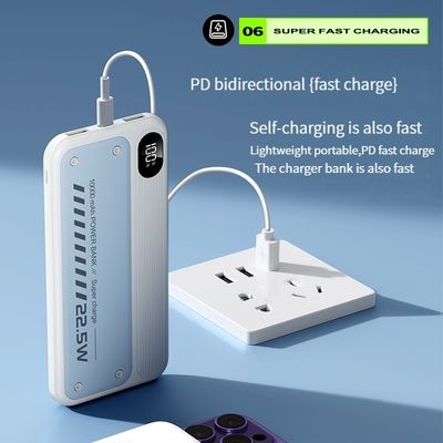 Protección de emergencia Smart Tablet y Smartphone Power Bank con soporte de carga rápida