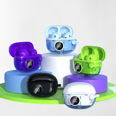 TWS 5.3 auriculares inalámbricos auriculares en el oído con bajo fuerte cancelación de ruido táctil inteligente