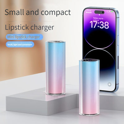 Banco de energía portátil de 10W para teléfono cargador de batería de carga rápida ultra delgada 2.1A Regalo