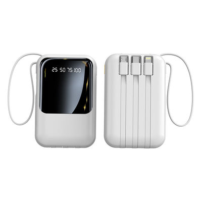 Mini Power Bank 5V2A cargador de teléfono con capacidad de 10000mah y diseño ultra delgado