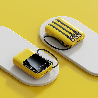 Mini Power Bank 5V2A cargador de teléfono con capacidad de 10000mah y diseño ultra delgado