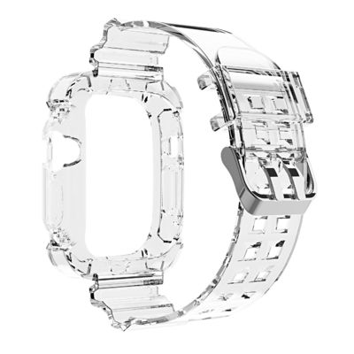 Bandas transparentes de molde privadas para el reloj 2 3 4 5 6 7 8 9 SE 11 colores Bandas de reloj inteligente