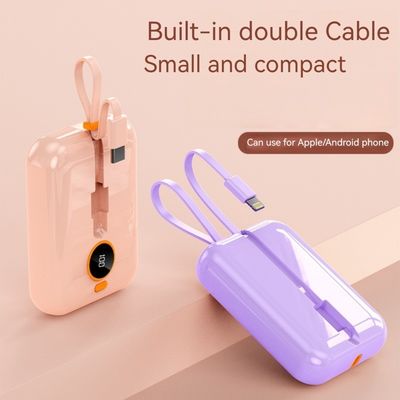 Interfaz de salida de tipo C Banco de energía portátil de 10000 mAh para carga y dispositivos al aire libre