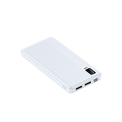 10W de potencia de salida Micro USB Interfaz de entrada Ultra Slim 10000mah Banco de energía para iPhone 15