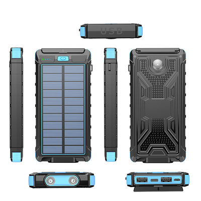 Banco de energía solar ABS Compass 10000mAh para carga al aire libre y situaciones de emergencia