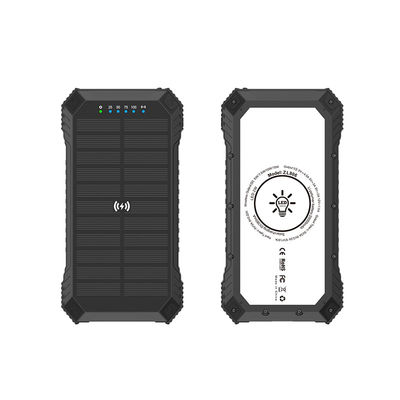 Banco de energía exterior para iPhone 15 15W Salida inalámbrica 22.5W Carga solar y salida 3A