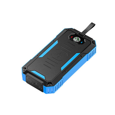 15W potencia de salida Private Mold Carga inalámbrica Banco de energía solar para iPhone 30000mAh