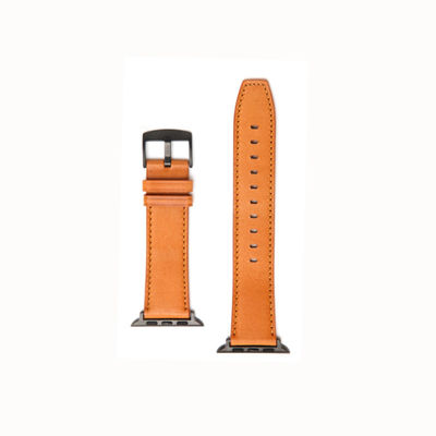 Cintas de relojes inteligentes de cuero genuino para iWatch 38mm 40mm 42mm 44mm 45mm 100%