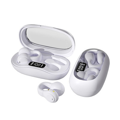 Reunión deportiva auriculares para correr conducción ósea auriculares inalámbricos con pantalla LED