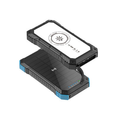 Apoyo a la carga rápida 3A Salida 22.5W Banco de energía solar para teléfonos inteligentes 20000mAh