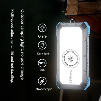 Apoyo a la carga rápida 3A Salida 22.5W Banco de energía solar para teléfonos inteligentes 20000mAh