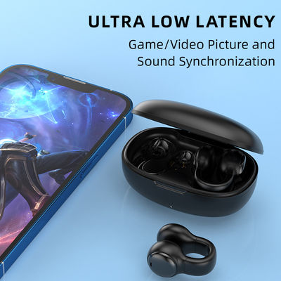 Serie de audio eléctrico impermeable mini auriculares TWS y caja de carga