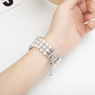 Función Reloj de moda correa con cuentas de Apple Watch Bandas para iWatch Serie 8 7 6 5