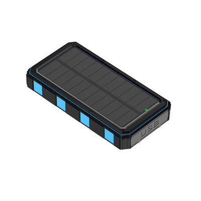 Protección contra sobrecarga 20000mah Batería Li-Polymer Banco de energía solar para teléfonos celulares