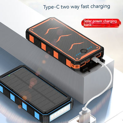 Protección contra sobrecarga 20000mah Batería Li-Polymer Banco de energía solar para teléfonos celulares