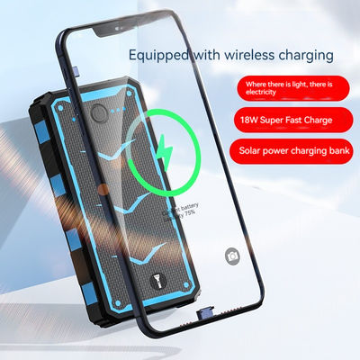 22Banco de energía de carga inalámbrica de 20000mAh para teléfonos inteligentes