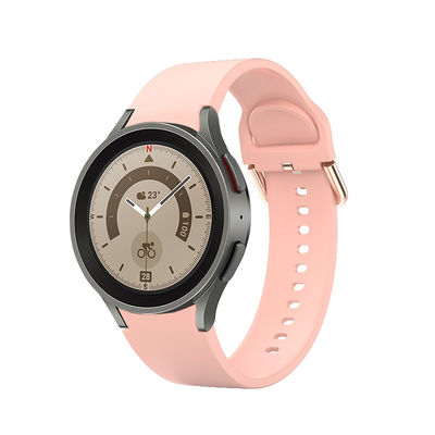 Cinturón de relojes de silicona de liberación rápida para Samsung Galaxy Watch 4 130MM/116MM longitud