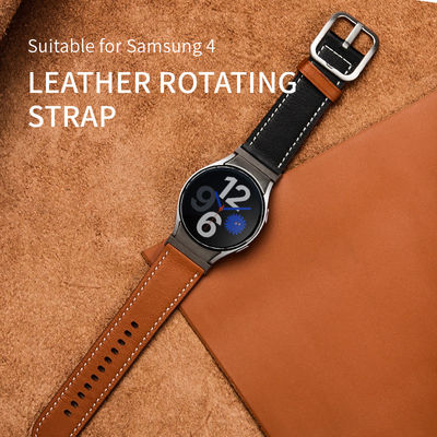 Cinturón de reloj de cuero de 20 mm para reemplazar el reloj SamSung GaLaxy Watch 4