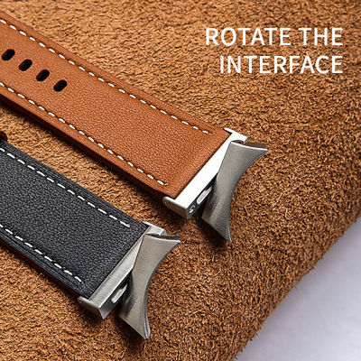 Cinturón de reloj de cuero de 20 mm para reemplazar el reloj SamSung GaLaxy Watch 4