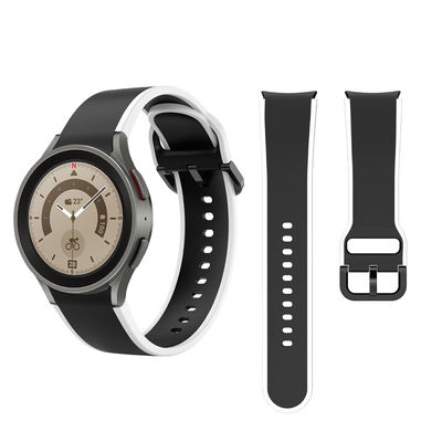 Banda de relojes de silicona de doble cara para Samsung Galaxy Watch 5 40mm 44mm 3-7 días de entrega
