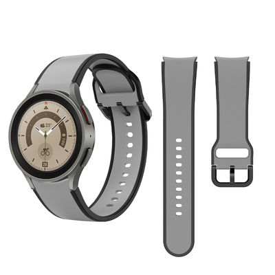 Banda de relojes de silicona de doble cara para Samsung Galaxy Watch 5 40mm 44mm 3-7 días de entrega