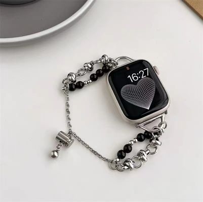 Muela privada IWatch 8 7 6 5 4 3 SE Fashion Perla cinturón Smart Watch correa sin reloj